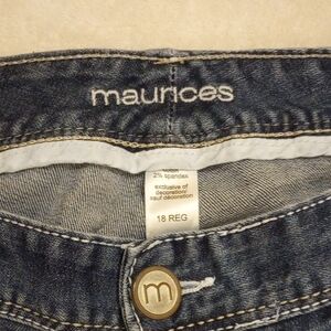Maurices Stretch Jeans in Medium Blue Wash